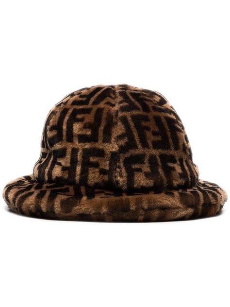 fendi hat womens|fendi fuzzy bucket hat.